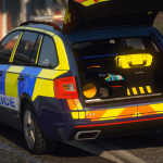 Generic Police Skoda Octavia Estate 2018 [ELS]