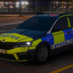 Generic Police Skoda Octavia Estate 2018 [ELS]