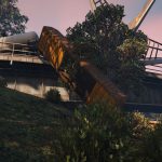 Horrific Plane-Train Accident Scene