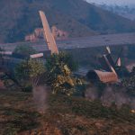 Horrific Plane-Train Accident Scene