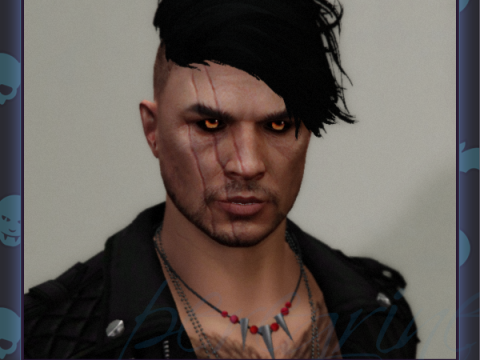 Hysteria Undercut For MP Male FIVEM Ready 1.0