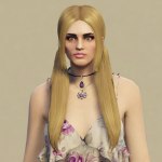 Long pigtails hairstyle for MP Female 1.0