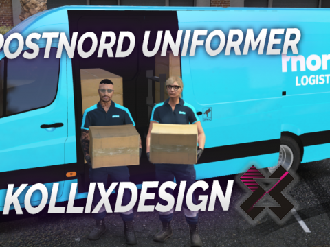 MP POSTNORD UNIFORM [Fivem Ready]