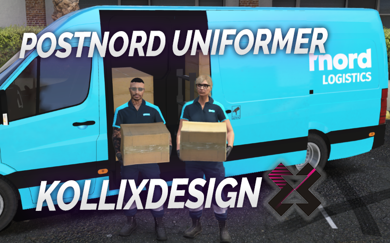 MP POSTNORD UNIFORM [Fivem Ready] 