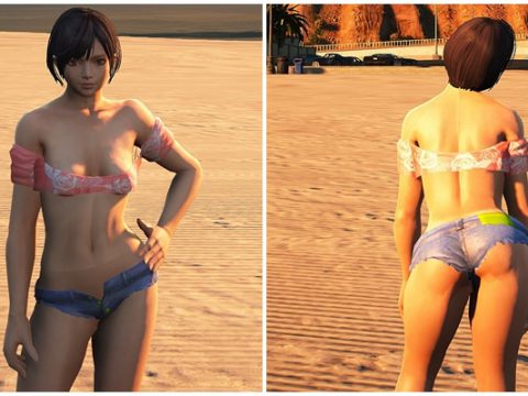 Nagisa from DOA6 Beach [Add-On Ped] 1.0