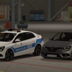 Renault Megane 4 / IV Turkish Police Pack [REPLACE][ELS]