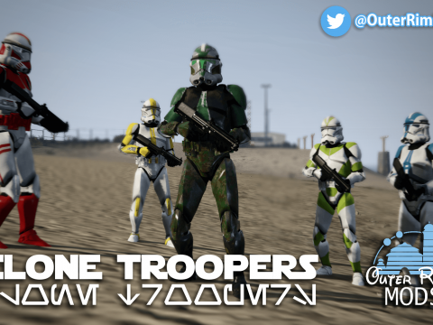 Rezzed Clone Troopers Pack [Add-On] 6.0