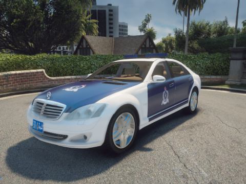Royal Oman Police 2008 Mercedes-Benz S 600 L [REPLACE] [TEMPLATE] [ELS]