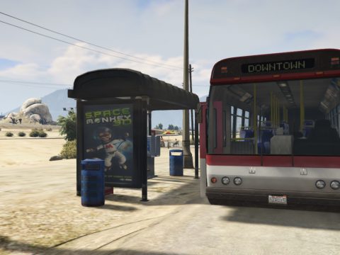 Sandy Shores Bus Stops [YMAP] 1.0