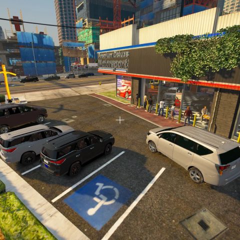 Showroom TOYOTA Dealership [Menyoo] 1.0 – GTA 5 mod