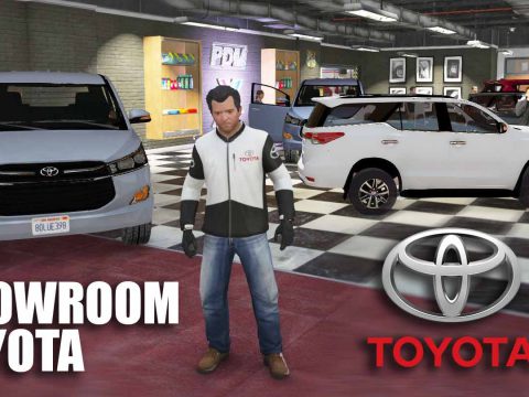 Showroom TOYOTA Dealership [Menyoo] 1.0