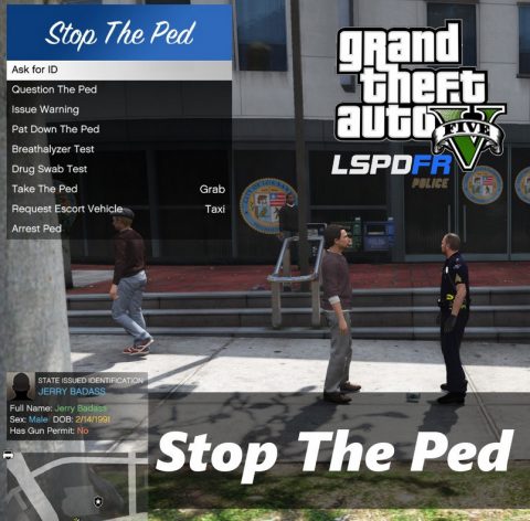 Stop The Ped (v4.9.5.1) – GTA 5 mod