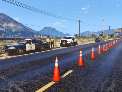 Traffic control Blaine County [MapEditor] 1.0