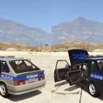VAZ-2114-2115 LADA Samara 2 Police [Add-On | Extras] 1.0