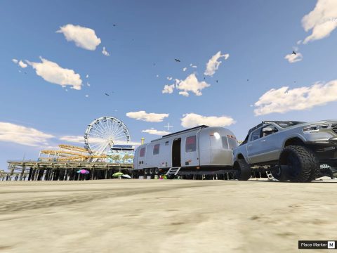 Whiteliner Caravan [Menyoo] 1.1