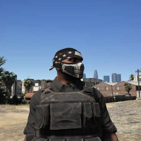 Manhunt mask to franklin 1.0 – GTA 5 mod