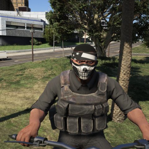 New ghost mask to franklin 1.0 – GTA 5 mod