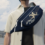 Retexture jean /Waist bag 1 Retexture jean /Waist bag 1
