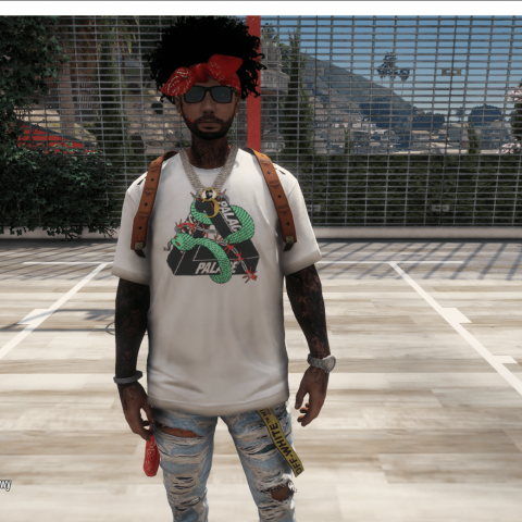 Shirt pack for SP/FIVEM MALE – GTA 5 mod