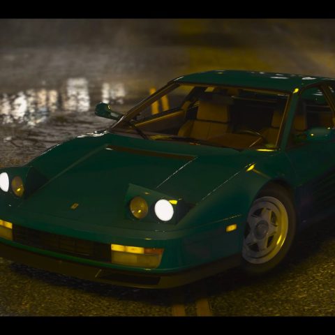 1987 Ferrari Testarossa [Add-On | Extras | LODs] – GTA 5 mod