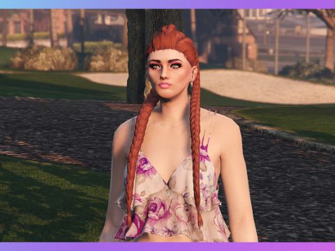 2-braids long hairstyle for MP Female 1.0