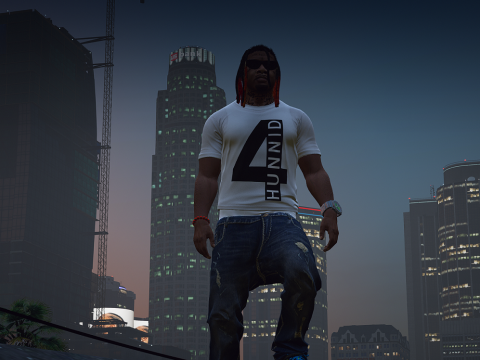 4Hunnid T-shirt (Franklin) 1.0