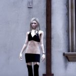 Ada Wong Latex mini Dress, halter top and stockings with garters (Retexture) 1.0 1.0