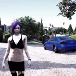 Ada Wong Latex mini Dress, halter top and stockings with garters (Retexture) 1.0 1.0