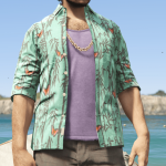 [MP Male] Cayo Perico Hawaiian Shirt Texture Patch 1.0