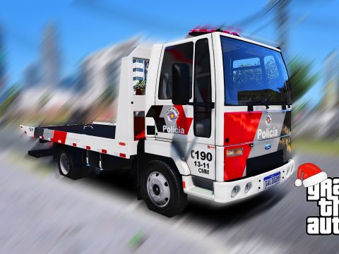 Ford Cargo 815 Reboque PMESP [Add-On / Replace] [ELS] [FiveM] 1.0