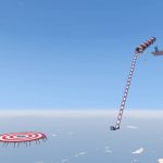 GTA 5 mega ramp longest jump stunt challenge 0.1