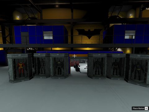 Hangar batcave [Menyoo] 1.0