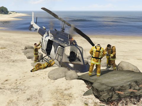 Helicopter Crash North Chumash [Map Editor]