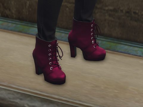 High heels boots for MP Female
