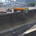 Highway Ledge accident [Menyoo] 1.0