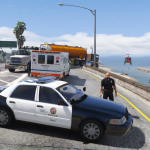 Highway Ledge accident [Menyoo] 1.0