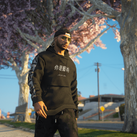 Hoodie Chinese Collection for MP Male [SP / FiveM] 1.1 – GTA 5 mod