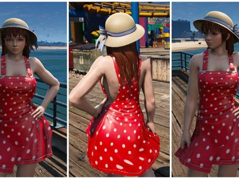 Kasumi Casual Dress (DOAR5) [Add-On Ped] 1.0