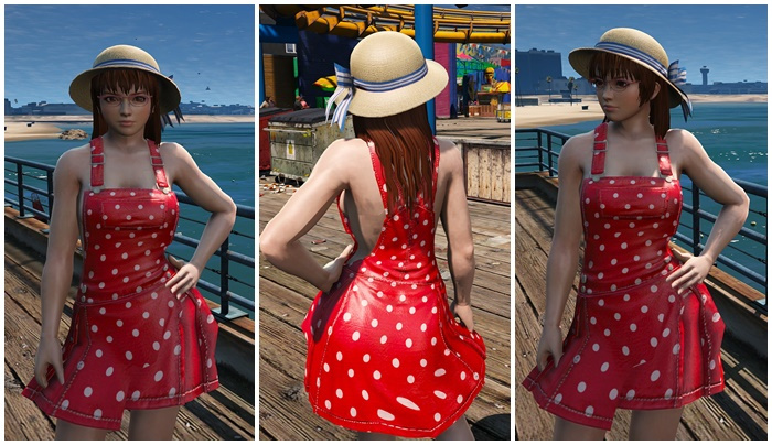 Kasumi Casual Dress (DOAR5) [Add-On Ped] 1.0