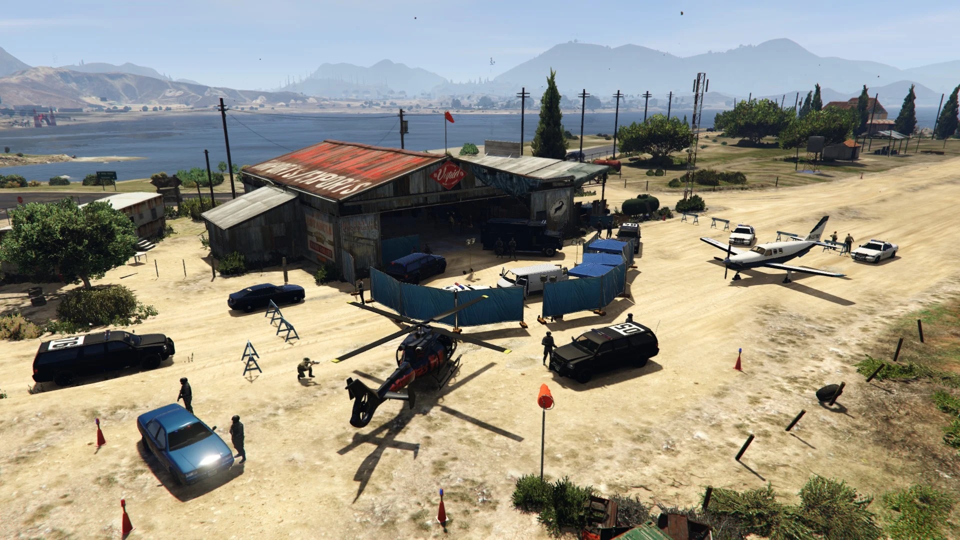 All military bases in gta 5 фото 74