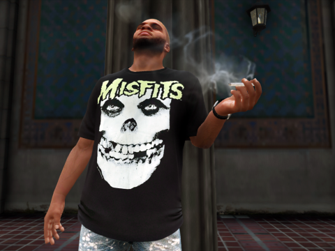 Misfits Skull Tee V 1