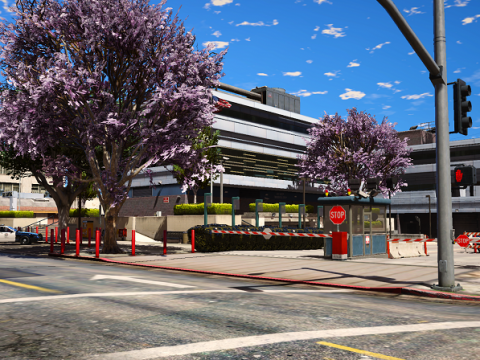 Mission Row PD - Exterior [MapEditor / FiveM] 1.0