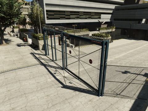 Police Station Gate Mission Row [YMAP / FiveM] 1.0