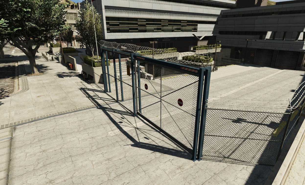 Police Station Gate Mission Row [YMAP / FiveM] 1.0