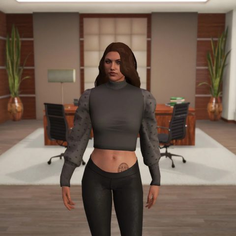 Sweater for [ MP Female ] V1.0 – GTA 5 mod