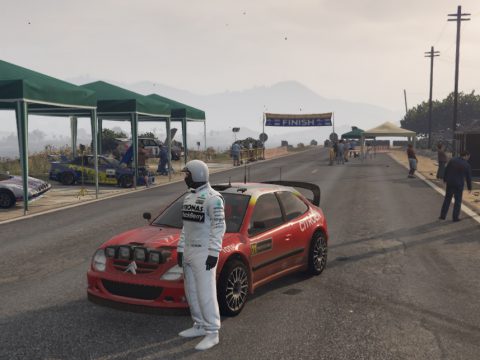 Rallystage Mount Chiliad [Menyoo] 1.0