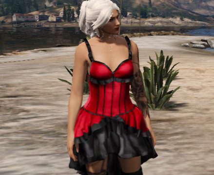 Saloon Dress for MP Female [SP/Fivem]