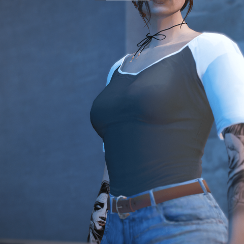 Simple Top for MP Female Textures [SP / FiveM] 1.0 – GTA 5 mod