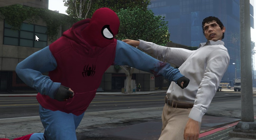 Spider Man Homemade Costume