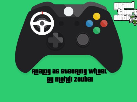 Stick analogic as steering wheel, 900 degrees and more 1.0